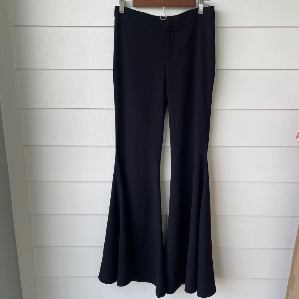 Black Flared Women's Pants